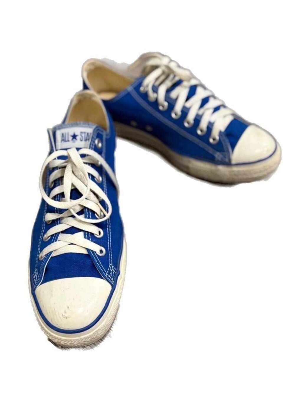 Converse Chuck Taylor All Star Low Top Blue Canvas Sneakers Men's Size 12